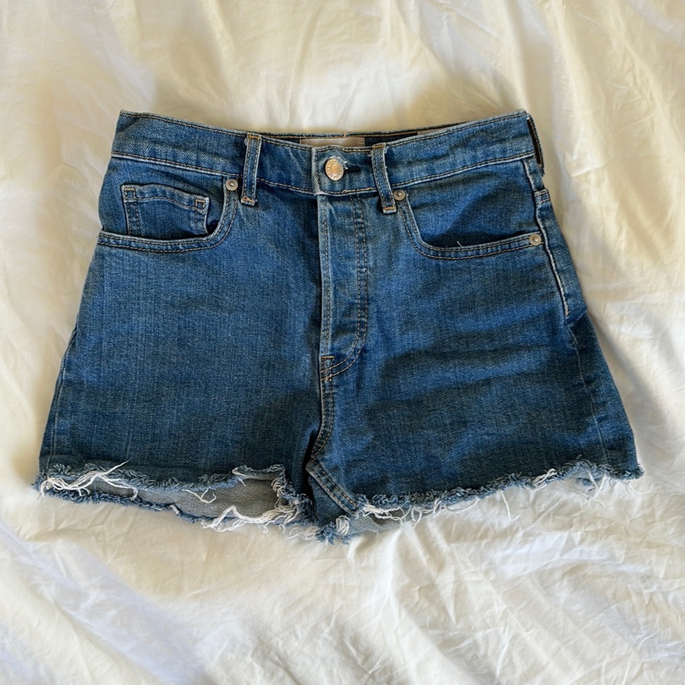 Everlane jean shorts